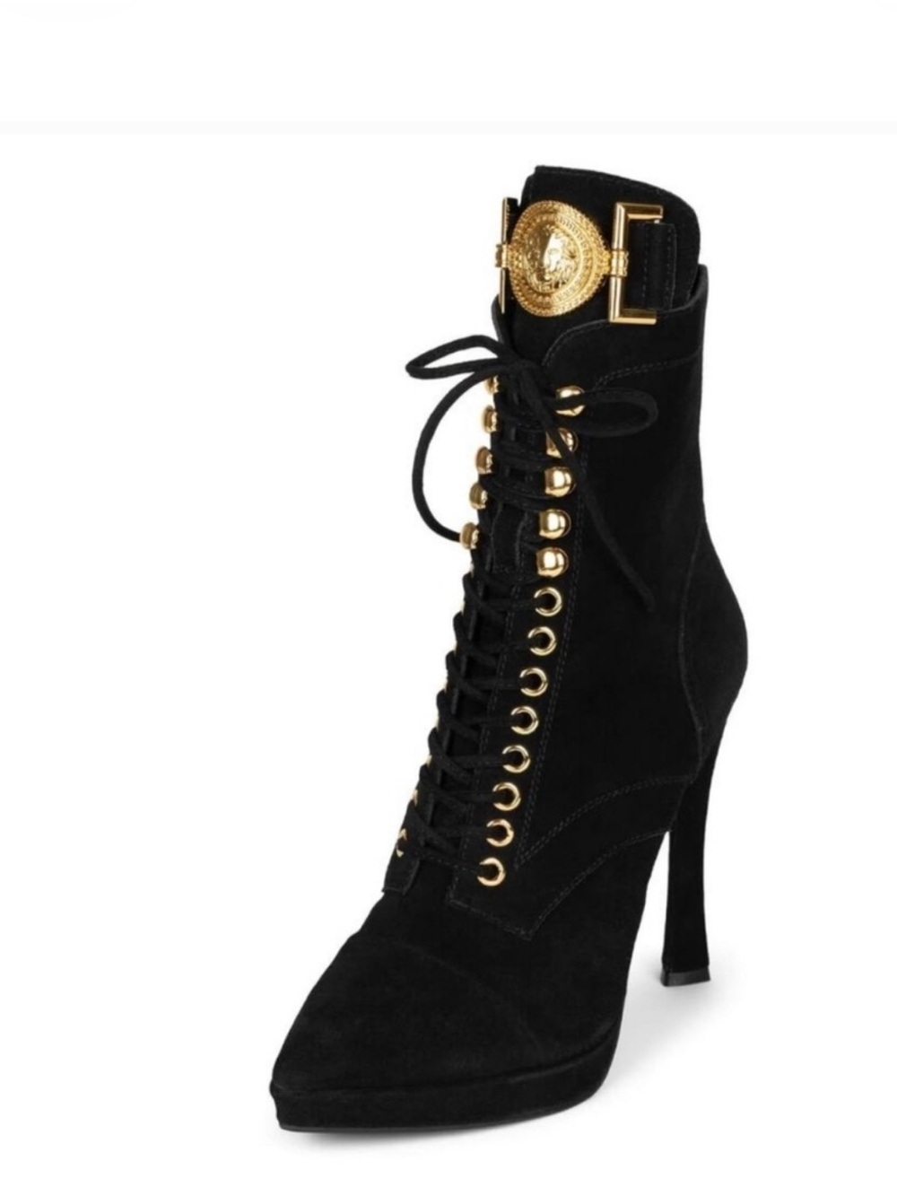 Jeffrey Campbell Lace Up Stiletto Bootie